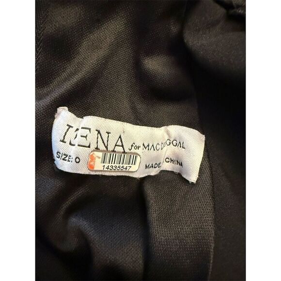 Ieena for Mac Duggal Women's Black Wide Leg Jumpsuit Size 0 Long Sleeve - Picture 9 of 12